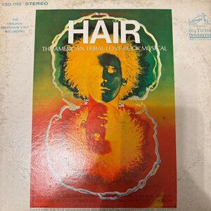 **Vintage "Hair" Album with Jacket**